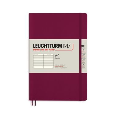 Petit carnet LEUCHTTURM1917 Paperback Softcover Notebook - B6+, couverture souple, ligné, 123 pages