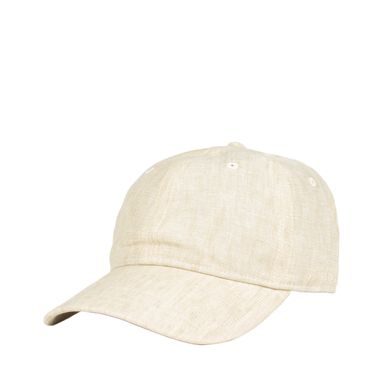 Stetson Linen Baseball Cap — Off-White