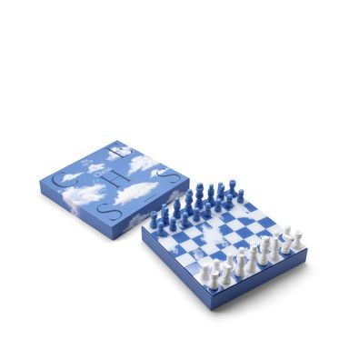 Le jeu d'échecs Printworks Art of Chess — bleu ciel