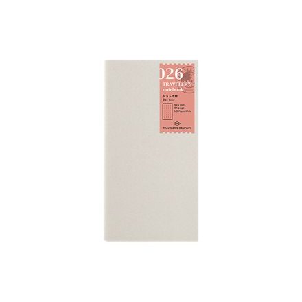 Recharge #026 : Cahier à pointillés