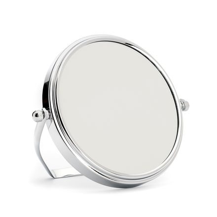 Miroir de rasage avec support (grossissement 1x/5x)