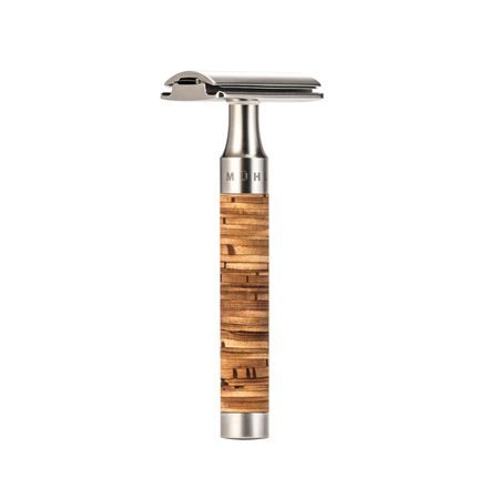 Rasoir Mühle ROCCA R95 à peigne fermé (écorce de bouleau laminée)