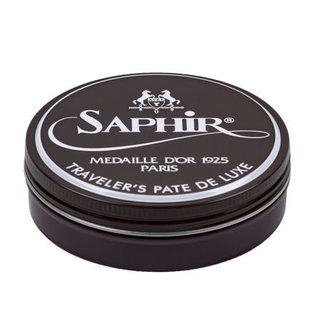 Cire pour chaussures Saphir Médaille d'Or Traveler's Pate de Luxe (75 ml)