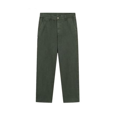 forét Clay Pants — Dark Moss