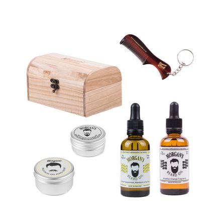 Coffret cadeau complet pour barbus Morgan’s