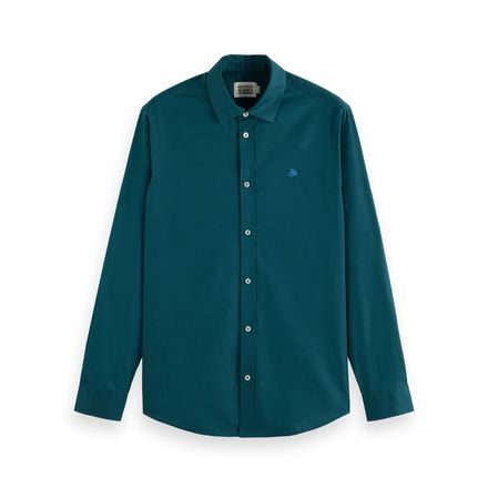 Scotch & Soda — Regular Fit Solid Oxford Shirt