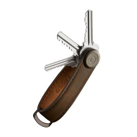 Porte-clés en cuir Orbitkey 2.0 Crazy Horse
