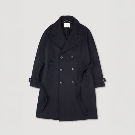 Brooksfield Double-Breasted Belted Coat