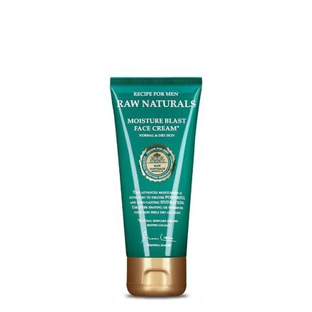 Crème très hydratante pour le visage Recipe for Men Raw Naturals Moisture Blast Face Cream (100 ml)