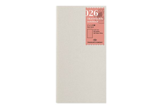 Recharge #026 : Cahier à pointillés