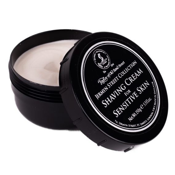 Crème à raser Taylor of Old Bond Street - Jermyn Street pour peaux sensibles (150 g)