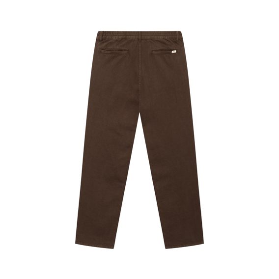 forét Clay Pants — Deep Brown Twill