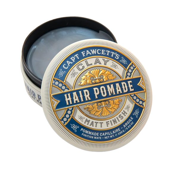 Cpt. Fawcett Matt Clay Pomade - argile capillaire mate (100 g)