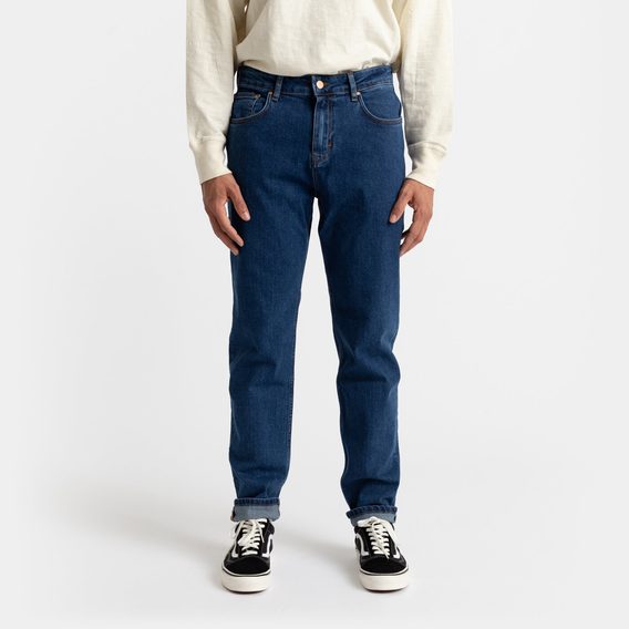 Jeans baggy Revolution — foncé modéré