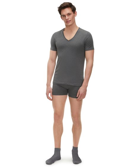 FALKE 2-Pack Daily Comfort Boxers — Dark Grey