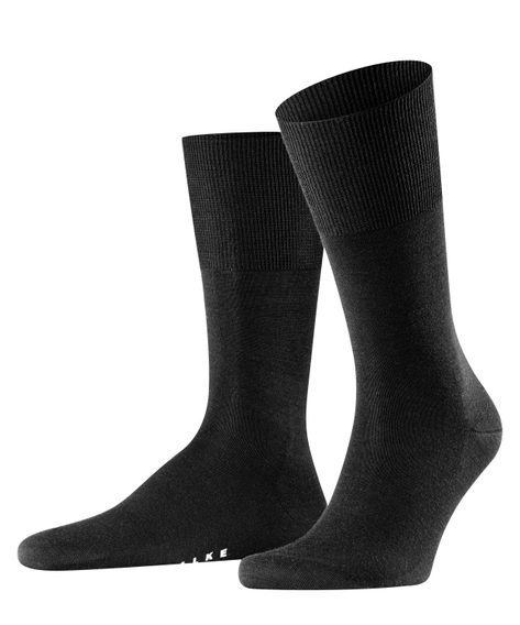 Falke Airport Socks — Black
