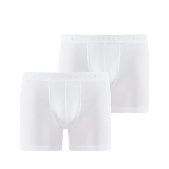 FALKE 2-Pack Daily Comfort Boxers — White
