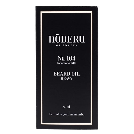 Huile à barbe Noberu Heavy Tobacco Vanilla (30 ml)
