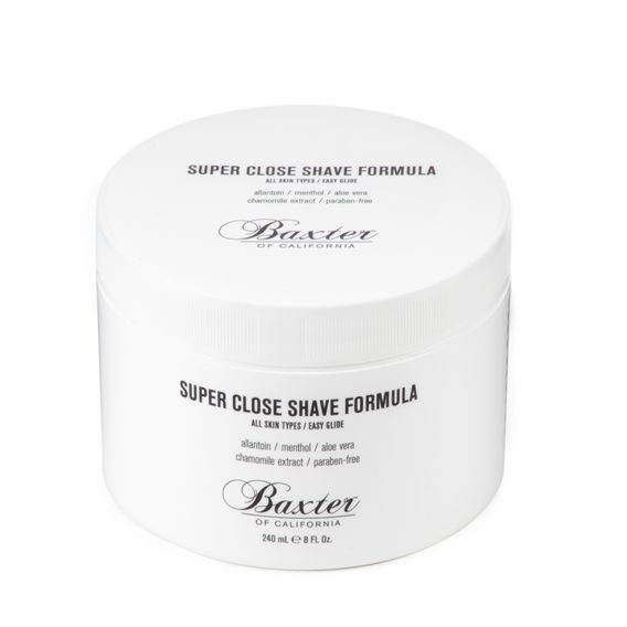 Crème apaisante Baxter of California pour un rasage plus doux (240 ml)