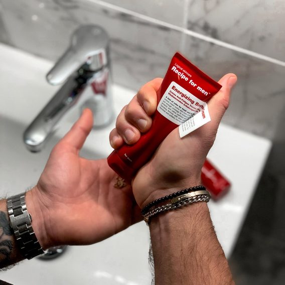 Crème tonifiante et hydratante pour le visage Recipe for Men Energizing Bronze Cream (75 ml)