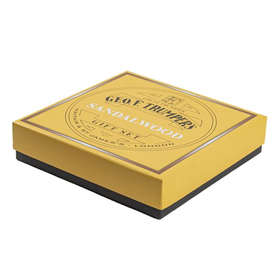Coffret cadeau eau de Cologne, déodorant gel douche et crème à raser Geo F. Trumper Sandalwood