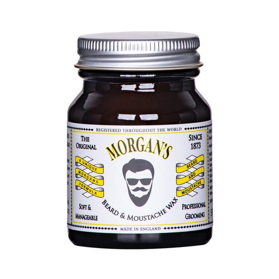 Cire pour moustache et barbe Morgan's (50g)