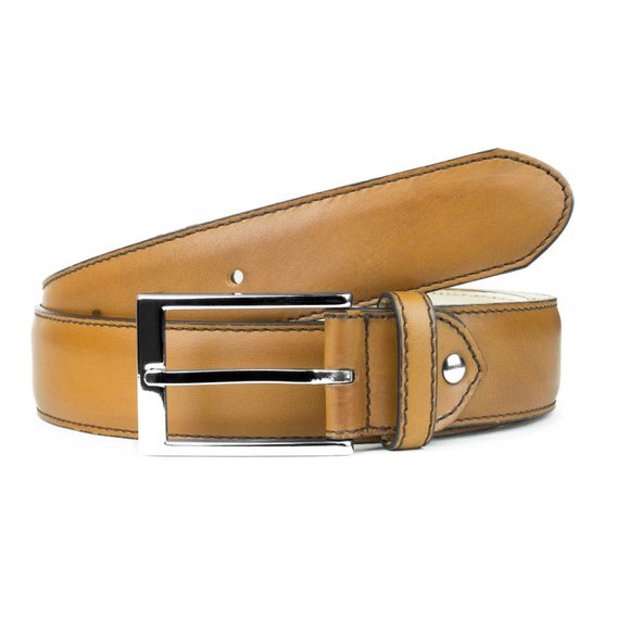 Ceinture en cuir Berwick - beige