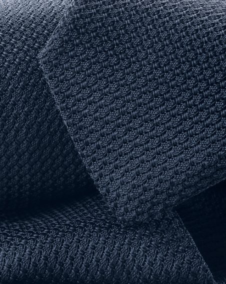 Charles Tyrwhitt Silk Grenadine Italian Tie — Petrol Blue