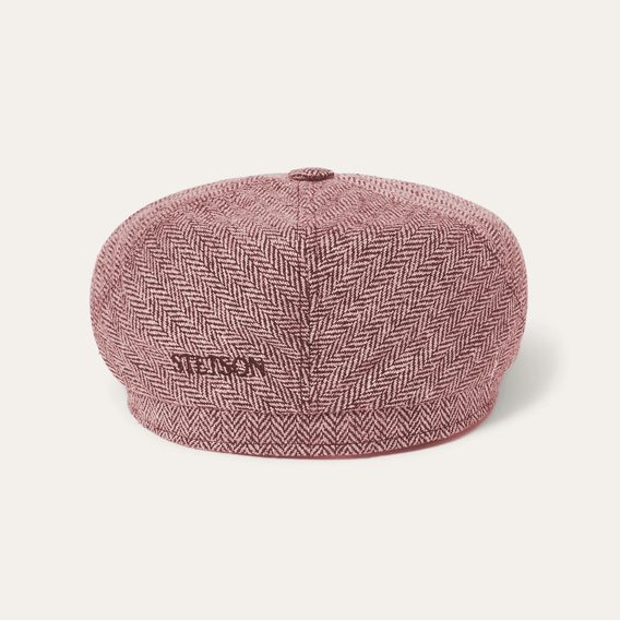 Stetson 6-Panel Silk Cap — Pink
