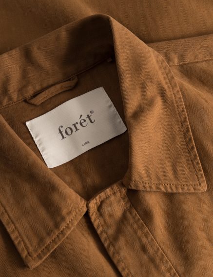 forét Yoke Field Jacket — Rubber