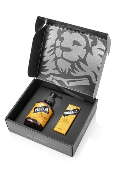 Coffret cadeau huile et savon à barbe Proraso Wood & Spice