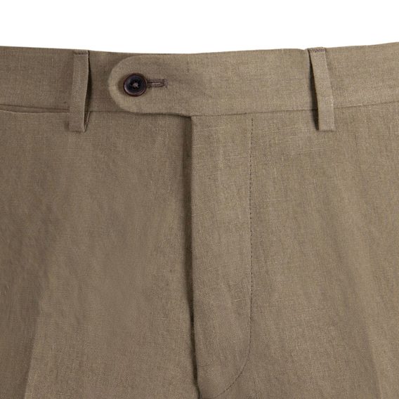 Pantalon en lin — Khaki