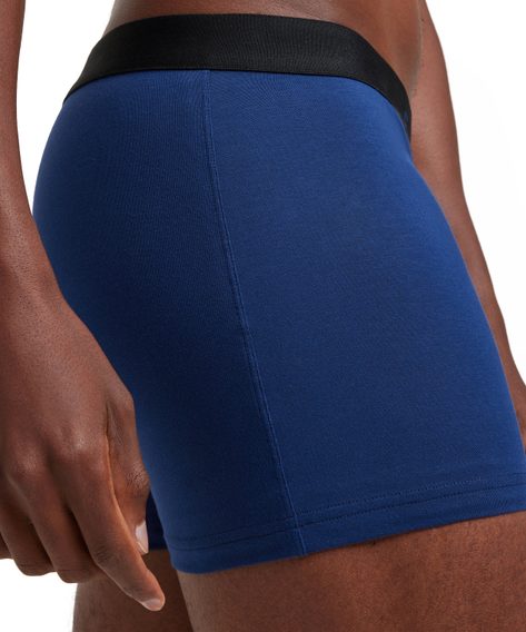 FALKE 2-Pack Daily Comfort Boxers — Blue/Black