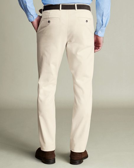 Charles Tyrwhitt Ultimate Non-Iron Chinos — Ivory