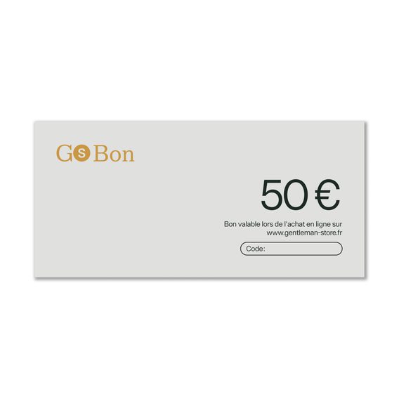 Bon d'achat FR 50 €