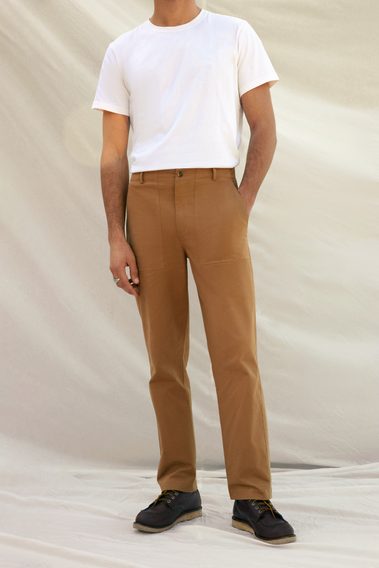 Pantalon Fatigue Pants — Camel
