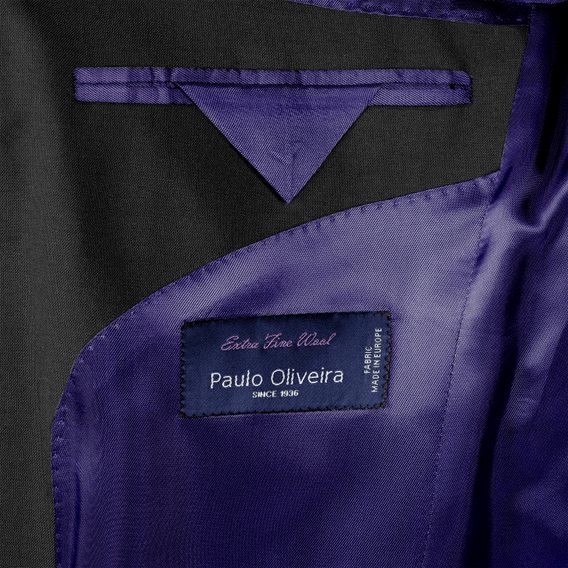 Blazer en laine John & Paul - noir