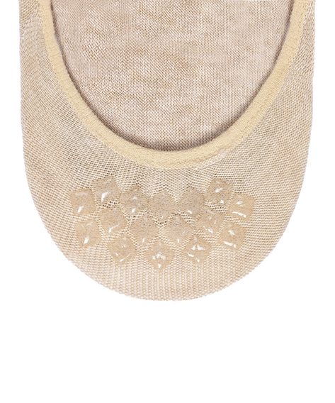 Falke Medium Cut Invisible Socks — Sand Melange