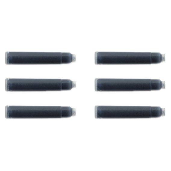 Cartouches de recharge pour stylo TRAVELER’S COMPANY - bleu (6 pcs)