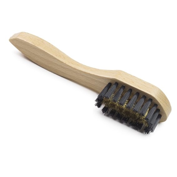 Brosse de nettoyage en daim à poils de laiton Saphir