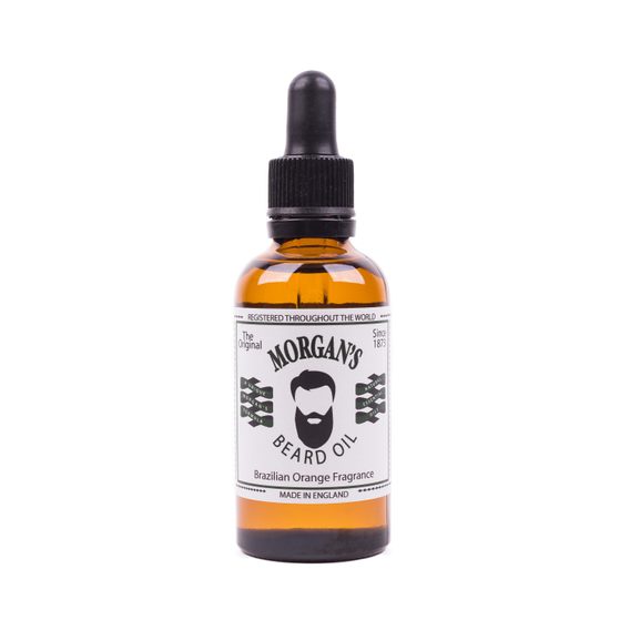 Huile à barbe Morgan's à l'orange brésilienne (50ml)