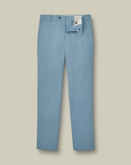 Charles Tyrwhitt Sky blue Slim Fit Ultimate non-iron Chino
