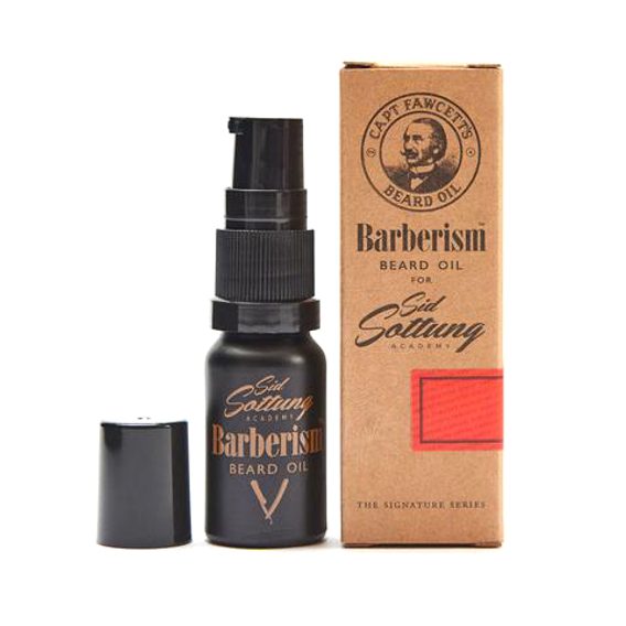 Huile à barbe Cpt. Fawcett Barberism par Sid Sottung - version de poche (10 ml)