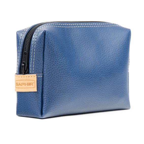 Kit de nettoyage pour chaussures Saphir avec pochette à fermeture éclair