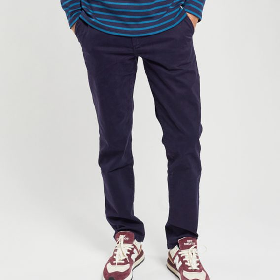 Armor Lux Heritage Chinos — Rich Navy
