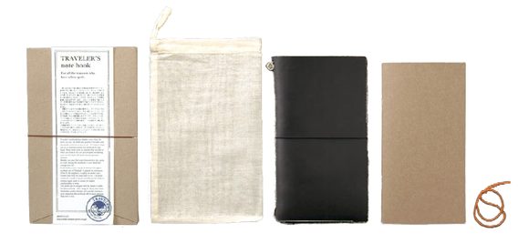 Carnet de voyage TRAVELER’S NOTEBOOK - noir