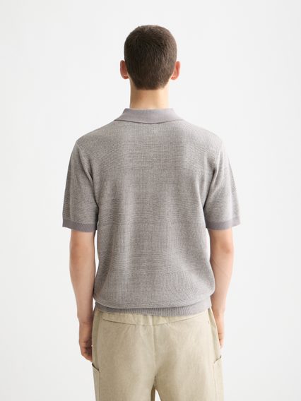 Scotch & Soda — Polo Grey Melange
