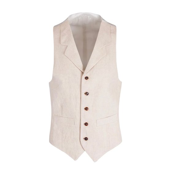 Gilet de costume Walker Slater Edmond — Natural