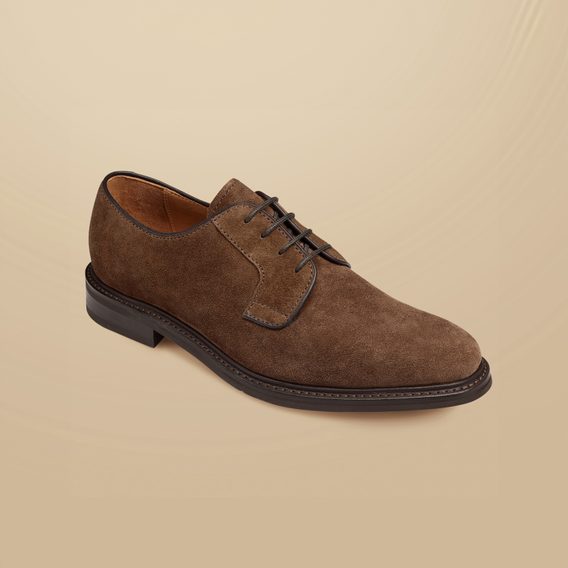 Charles Tyrwhitt Suede Derby Rubber Sole Shoes