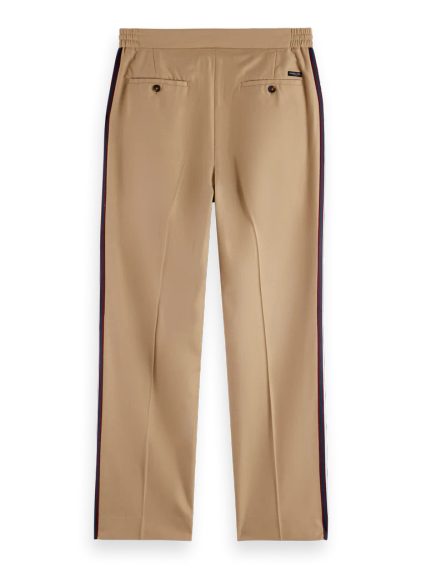 Scotch & Soda — Tape-Trimmed Straight Fit Joggers